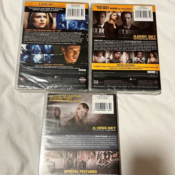 Homeland DVD season 1 - 2 Brand New - Picture 2 of 3